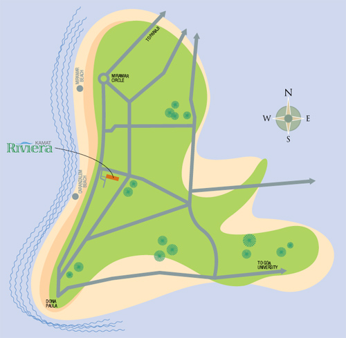  kamat riveria location map